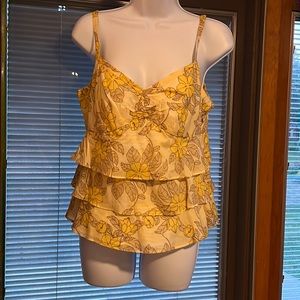 NWT, Ann Taylor LOFT Ruffle Top